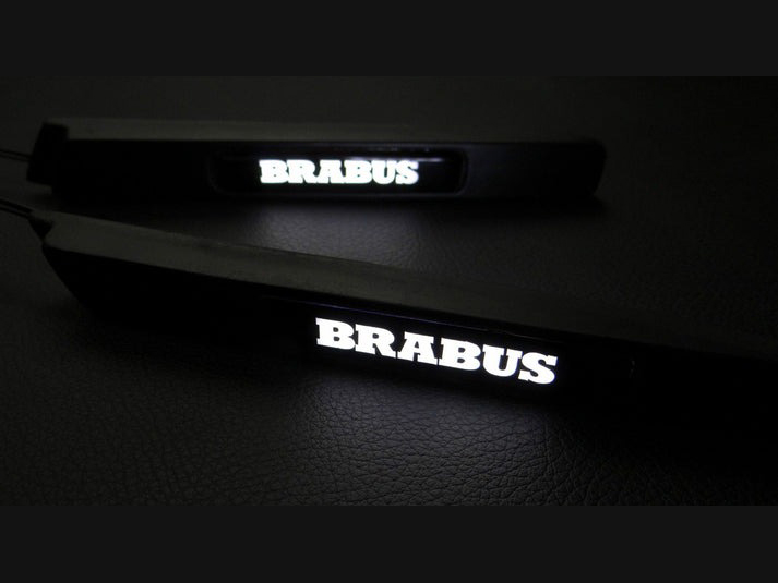 Fiberglass Brabus Widestar LED Fenders Side Insertions for Mercedes-Benz G-Class W463 2pcs Set